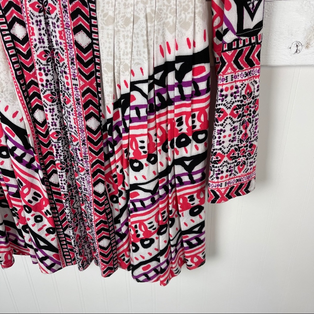FREE PEOPLE Teagen Boarder Printed Mini Dress - Picture 3 of 6